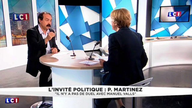 Philippe Martinez : Valls n'incarne pas une politique tournée vers les salariés