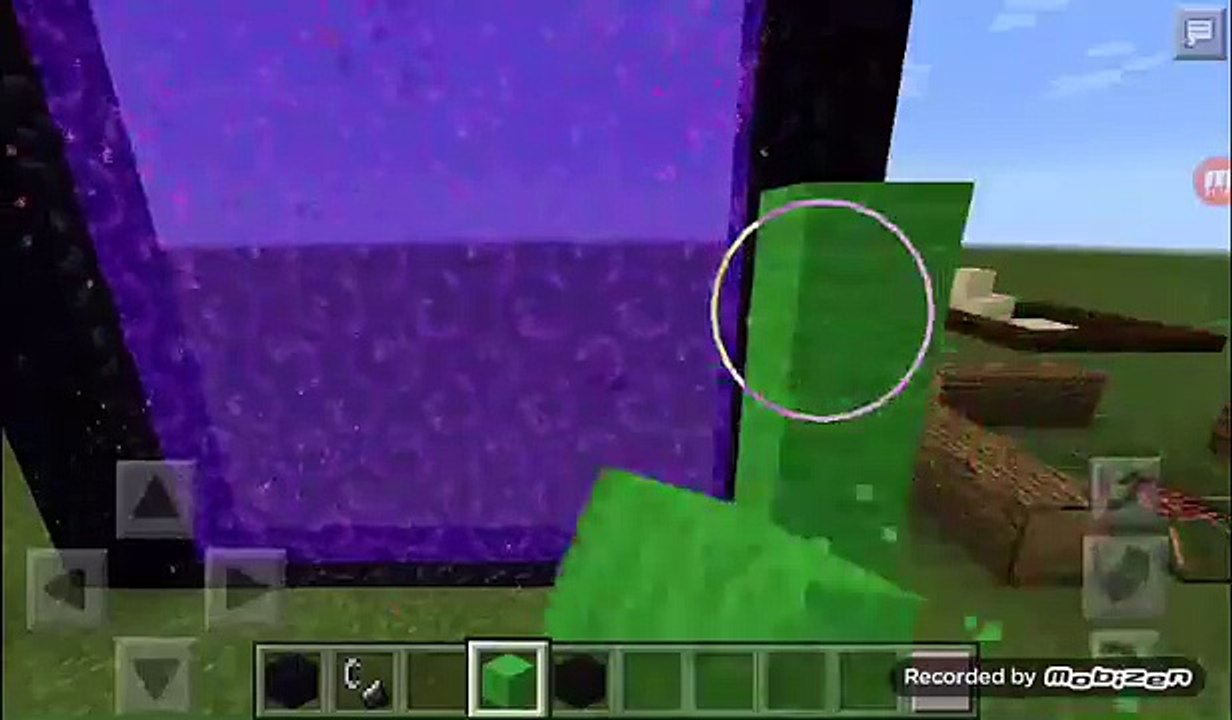 !COMO HACER UN PORTAL ALA DIMENSIÓN DE LOS "CREEPERS "   (PERSONALIZAR)! MINECRAFT PE 0.14.2  0.15.0