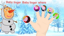 Peppa Pig Frozen Finger Family \ Nursery Rhymes Lyrics and More