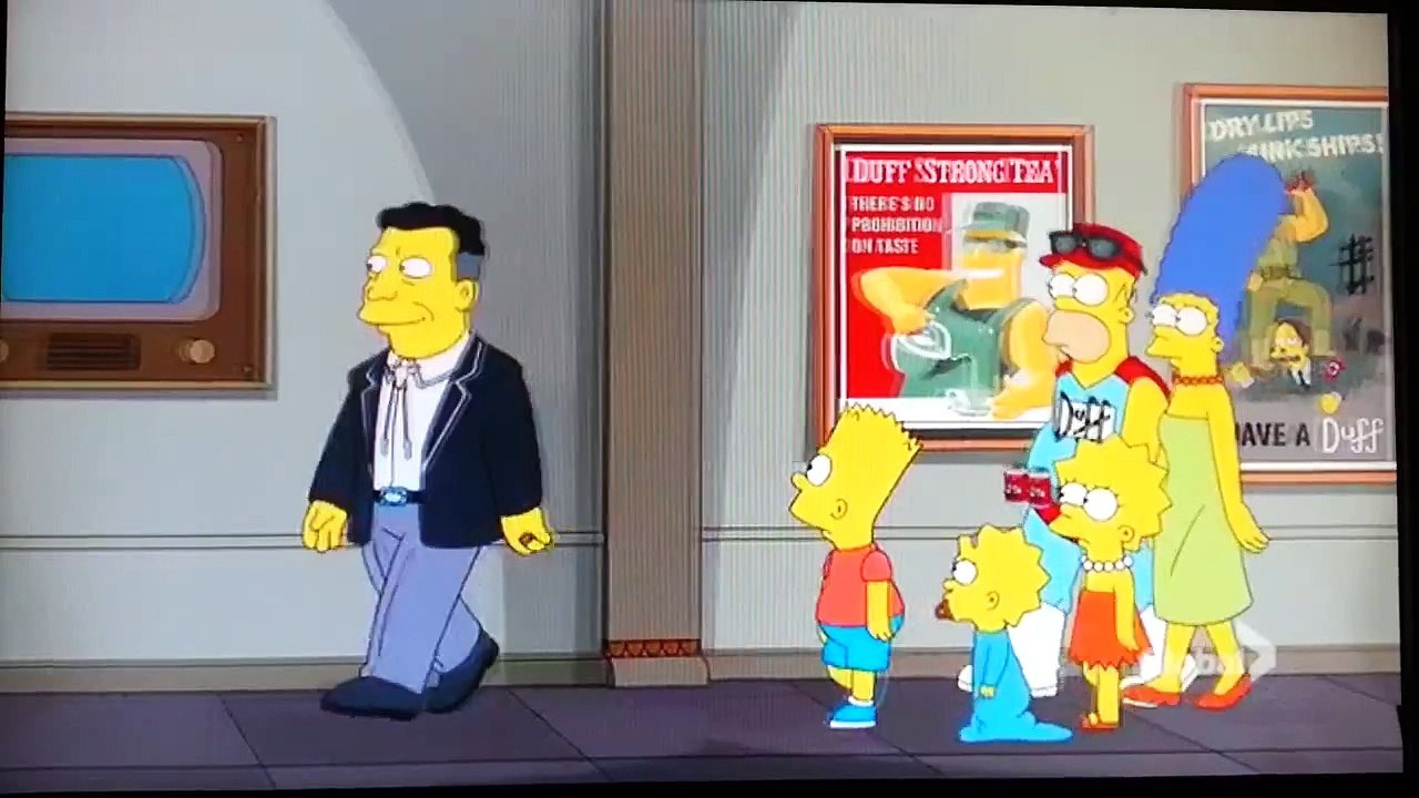 Duff Beer retro commercial (Canadian rain)