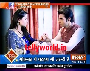 Kasam tere pyar ki SBAS Segment 26th may 2016