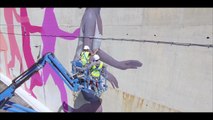 Marseille : les fresques street art de la rocade L2