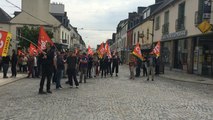 Manifestation à Carhaix. 130 manifestants contre la loi Travail