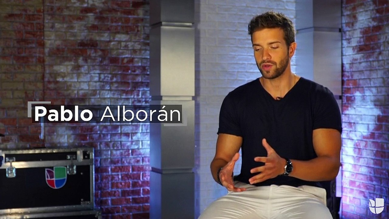 Entrevista a Pablo Alborán para Univisión