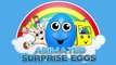 3D Surprise Eggs Smallest to Biggest   Learning Wild Animals for Kids Baby Toddler