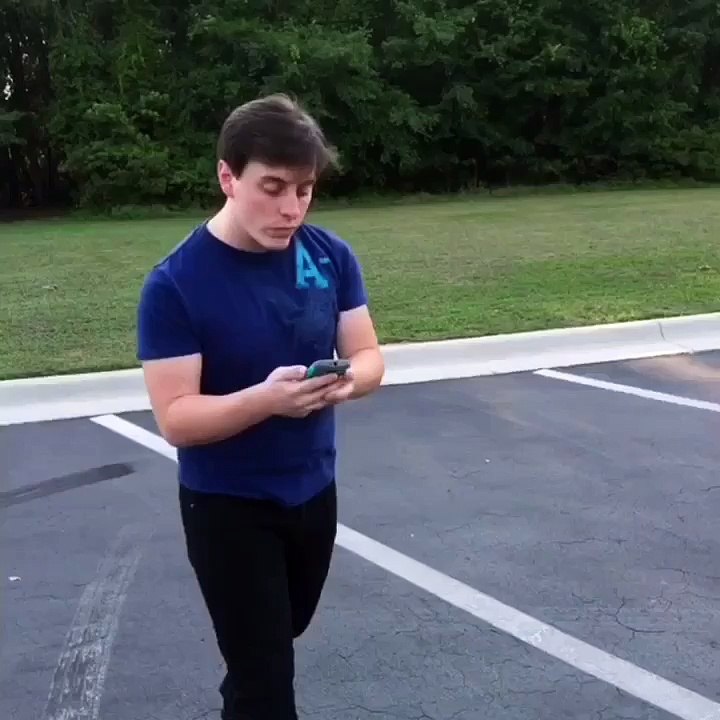 Funny Road crossing