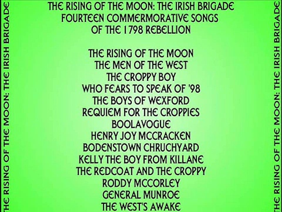 1. the rising of the moon