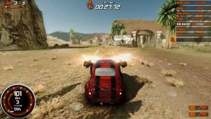 Racing in Gas Guzzlers Combat Carnage