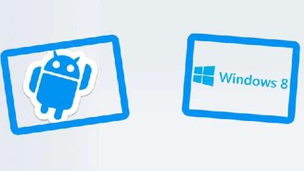 Como usar Windows 8 con una tableta Android