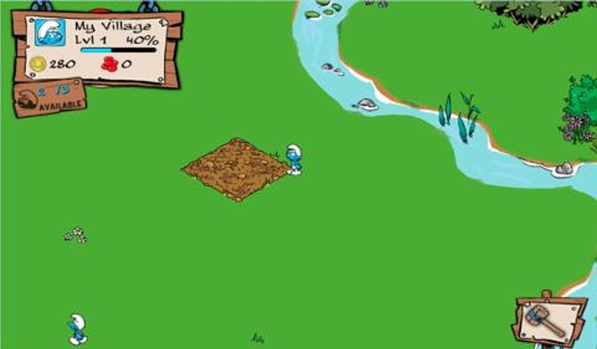 Smurfs' Village: the beginning