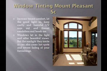 window tinting mount pleasant sc