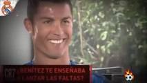 Cristiano Ronaldo Funny Reaction When Asked About Benitez!