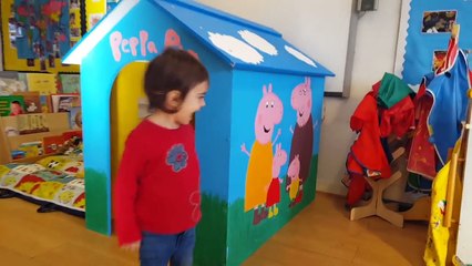Peppa Pig Children play house  Cooking Pretend Play   Kids Kitchen