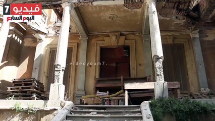 الاهمال بفيلا محرم بك