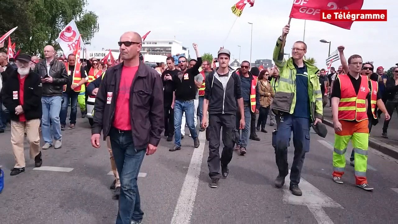 Lorient. Manifestation contre la Loi travail : des heurts au dépôt  pétrolier