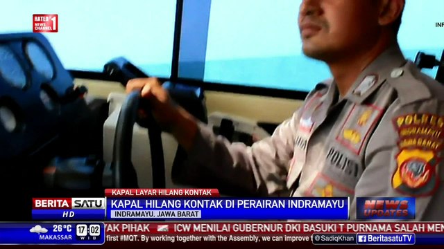 Basarnas Lakukan Pencarian 2 WNA di Perairan Indramayu