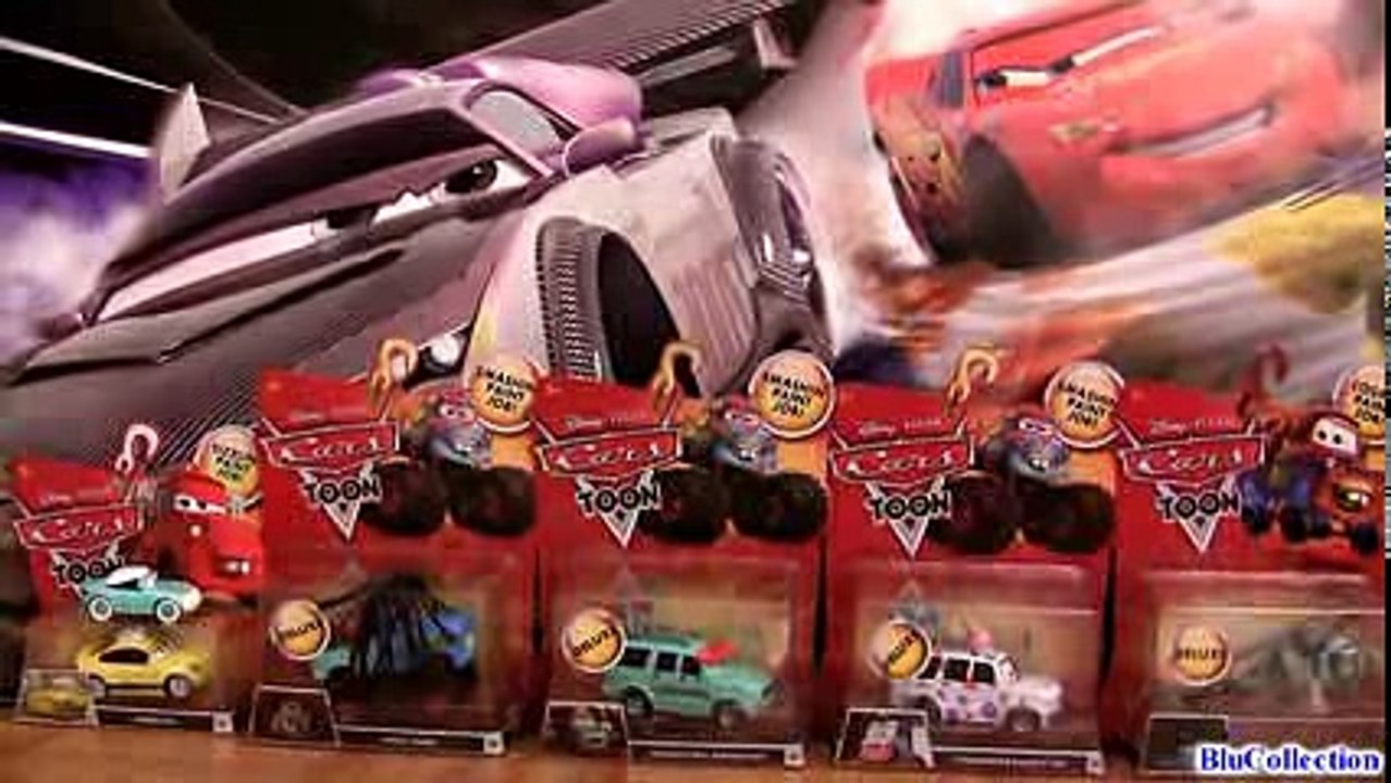 5 Cars Toon Diecast iScreamer Rodney the Rocker Heavy Metal Mater Tormentor Disney Pixar toys