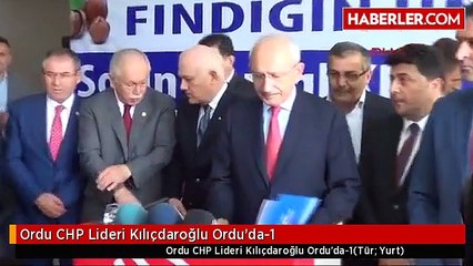 Ordu CHP Lideri Kılıçdaroğlu Ordu'da-1