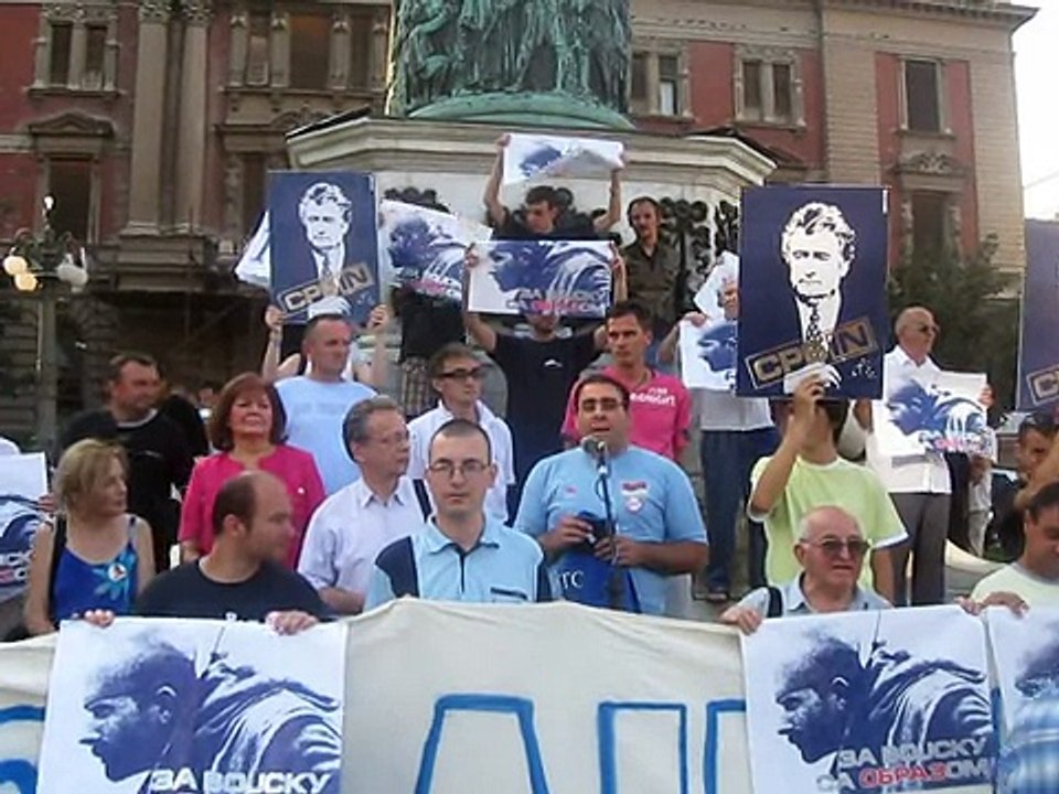 17 dan protesta - Pokret 1389 - Beograd avgust 2008
