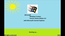 Windows Custom Version Home Edition 6.0 with Microsoft Internet Explorer Parody