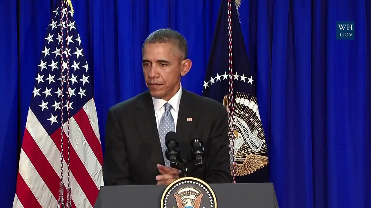 President Obama Holds a Press Availability Hiroshima