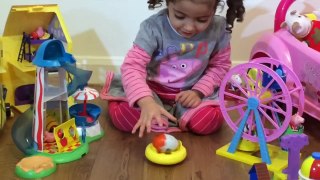 play doh giant kinder surprise eggs cars 2 peppa pig frozen barbie hello kitty toy