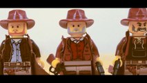 Lego Western stop motion animation brickfilm - For a Few Bricks More Duel