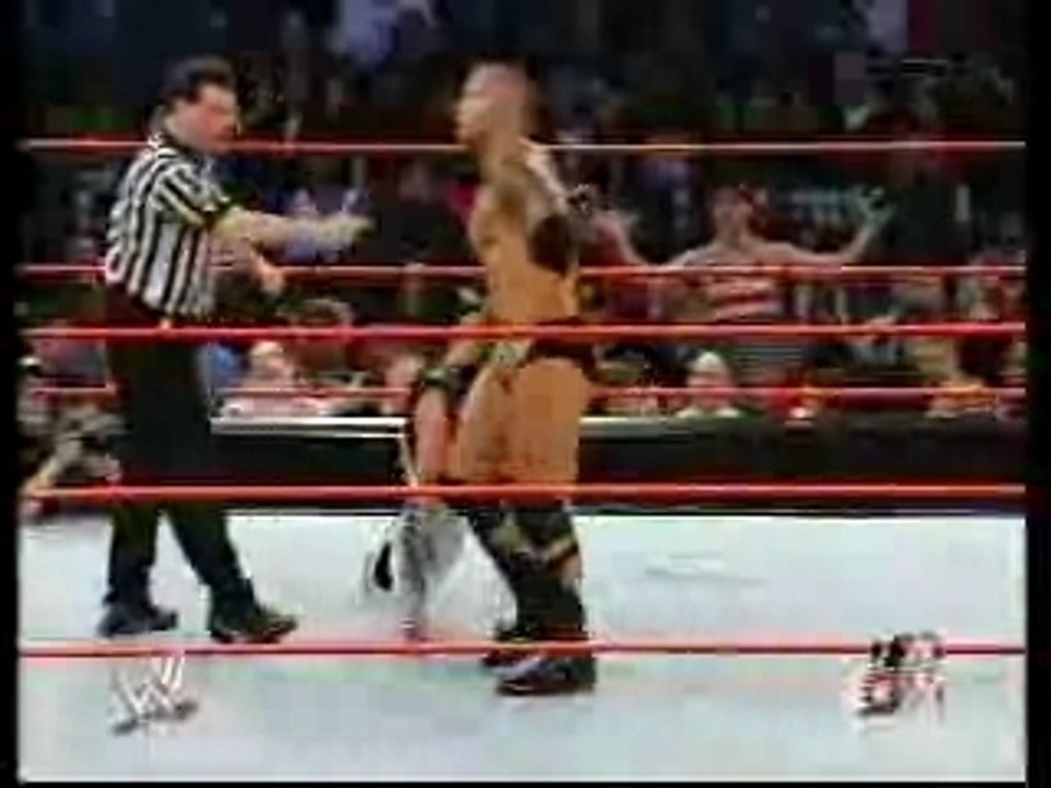 the Rock vs jeff Hardy