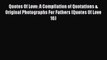 [PDF] Quotes Of Love: A Compilation of Quotations & Original Photographs For Fathers (Quotes