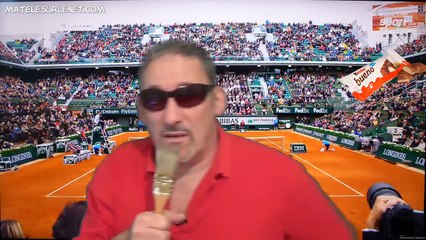 J.W.Tsonga en a marre des blagues avec Kinde* Bwen*