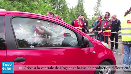 Grève à la centrale de Nogent et baisse de production d'électricité