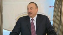 Dha Dış Haber - Azerbaycan Cumhurbaşkanı Aliyev, Anayasa Mahkemesi Başkanı Zühtü Arslan'ı Kabul Etti