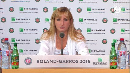Roland-Garros 2016 Press conference Bacsinzky _ R2