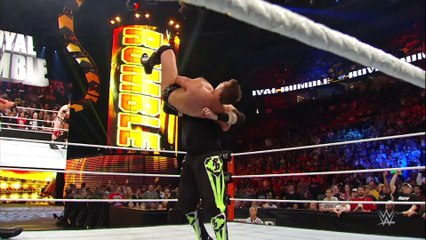 16 pump-handle neckbreakers, slams and throws  WWE Fury, May 16, 2016