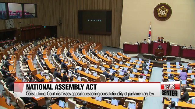 Constitutional Court dismisses appeal questioning constitutionality of parliamentary law