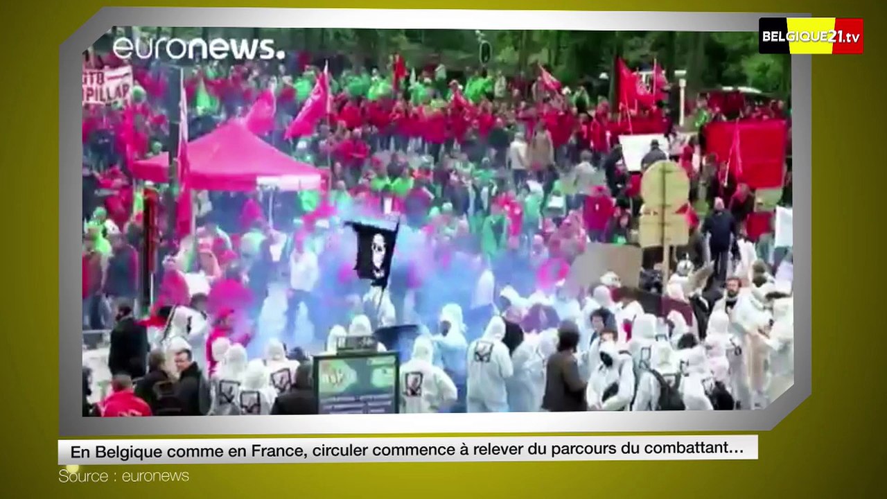 En Belgique comme en France, circuler commence à relever du parcours du combattant…