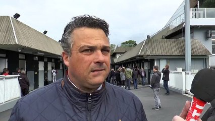 Vincent Martens présente Capello Bob, le 9 dans le Prix de l'Obélisque