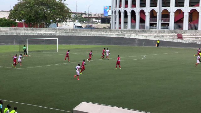 2ème mi-temps, Ivoire Académie FC vs Bouaké FC (1-0), Parc des Sports de Treichville, journée 10, Ligue 2, 10 Avril 16