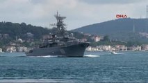 Russian Warship Traverses Istanbul?s Bosphorus