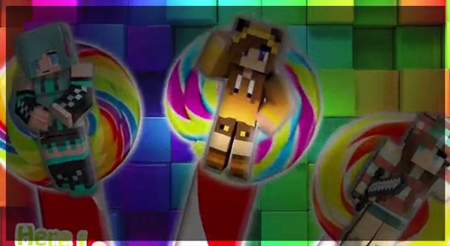 Minecraft pirulito Dedo Família | cantigas de roda Para Crianças