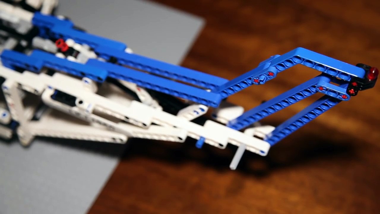 Lego Technic Cargo Plane and Hovercraft Speed Build with Power Functions (42025)