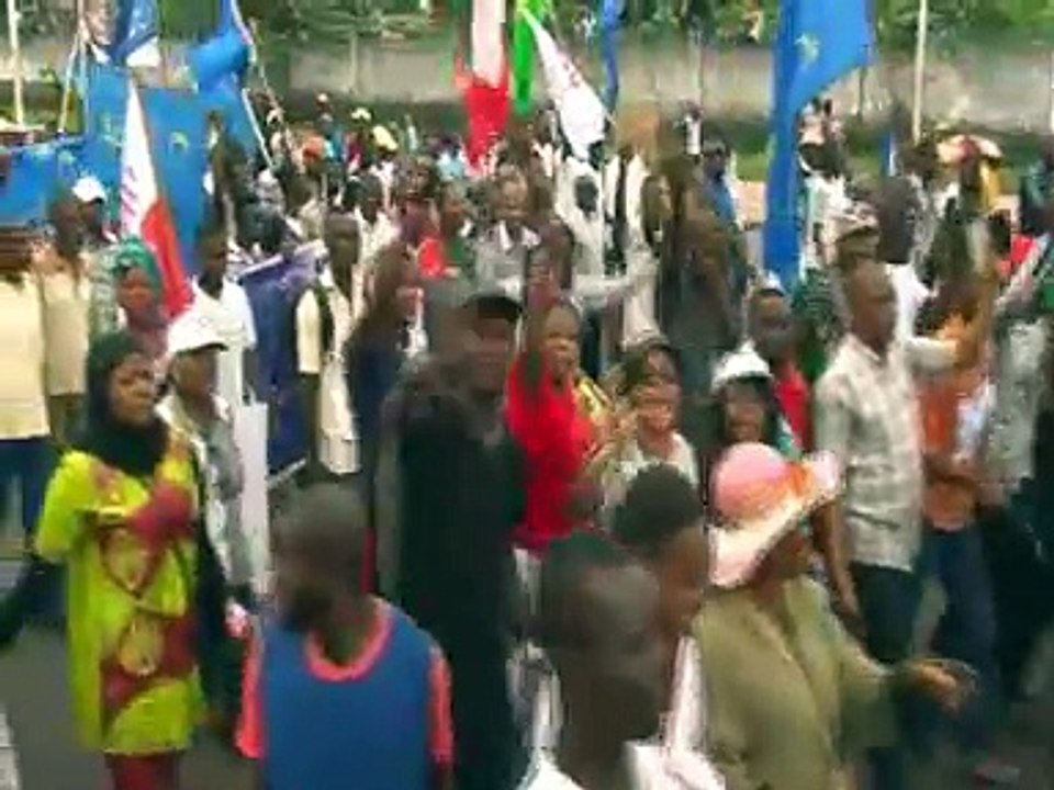 Reussite totale de la marche de l'Opposition du 26 mai 2016 à Kinshasa.