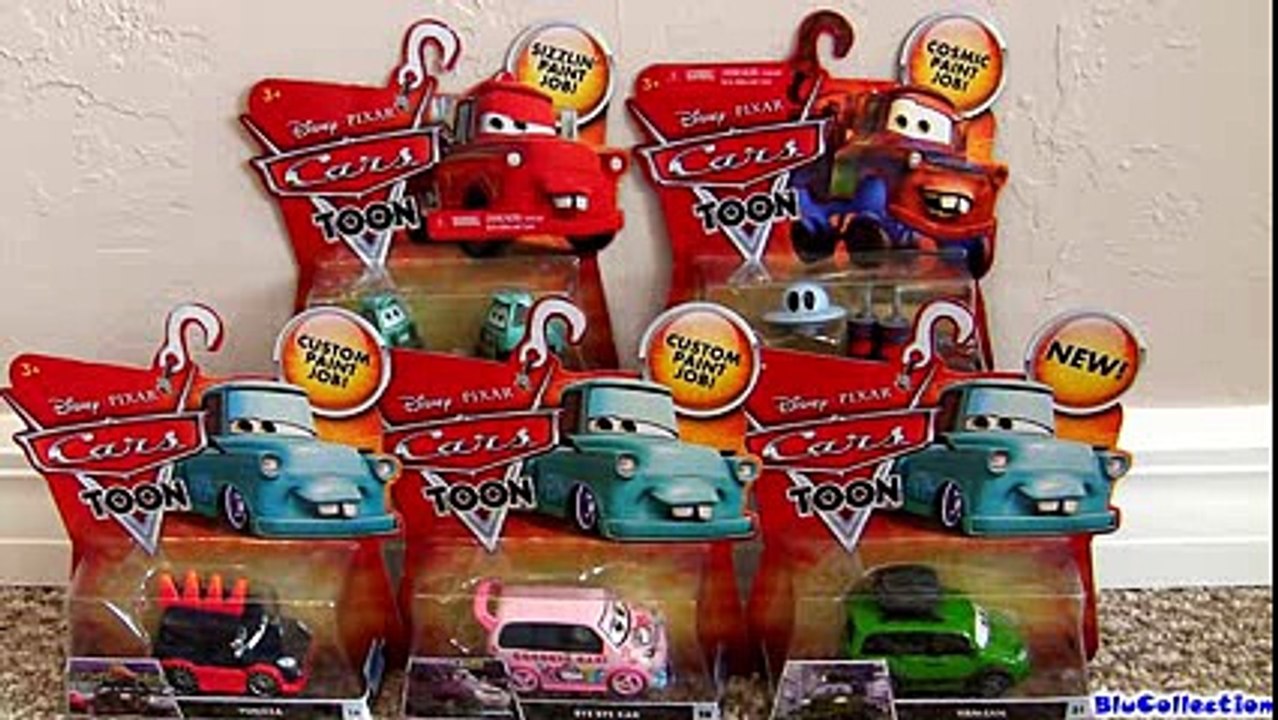 5 Tokyo Mater Yokoza Bye Bye Kar Disney Pixar diecast Cars Toon Mator Mater's Tall Tales