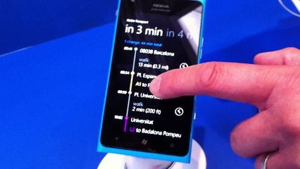Nokia Transport Demo - Mobile World Congress 2012