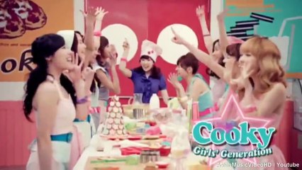 100426 SNSD (Girls' Generation) - Cooky Music Video