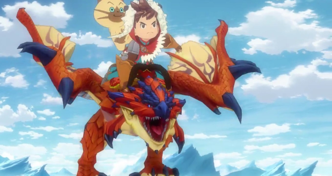 モンスターハンターストーリー：PVに乗ります。