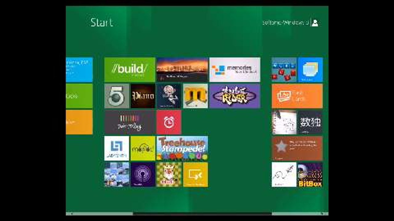 First look at Windows 8