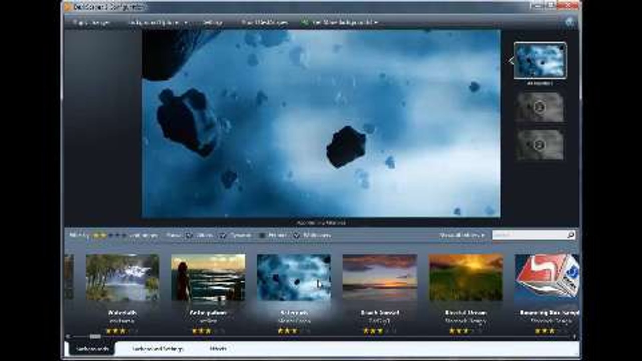 DeskScapes, your desktop in movement
