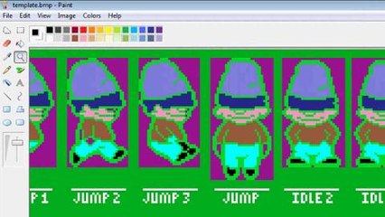 How to: create an Icy Tower character