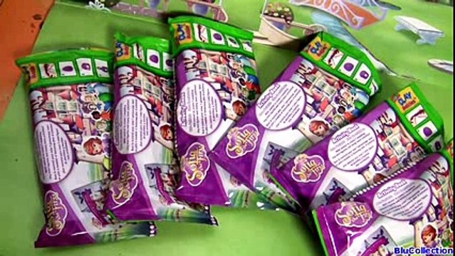 6 Clay Buddies SURPRISE Sofia the First Blind Bags Princess Amber, Prince James, Jade DIY Play Doh